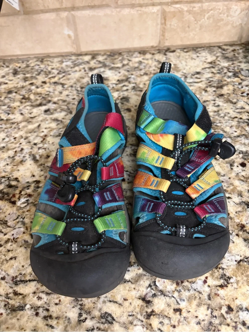 Keen Kids Multicolor Elastic-Strap Water Shoes